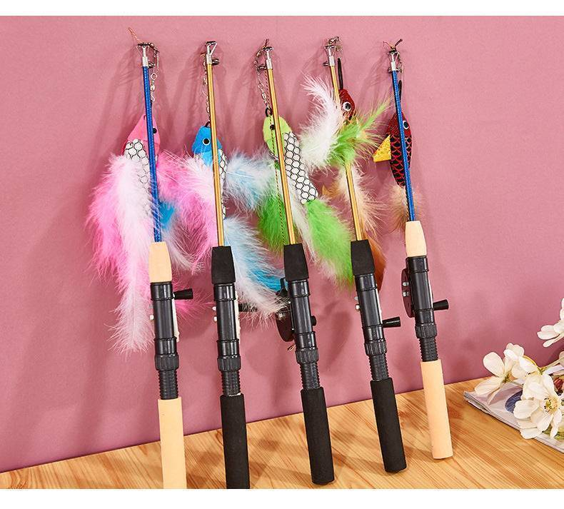 Fish Frenzy Retractable Cat Toy