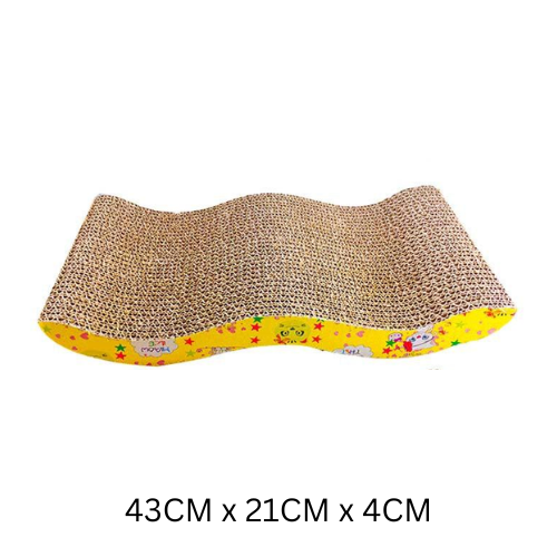 Kitty Claws Corrugated Cat Scratcher Toy