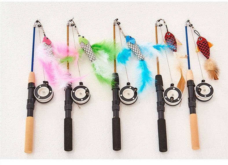 Fish Frenzy Retractable Cat Toy