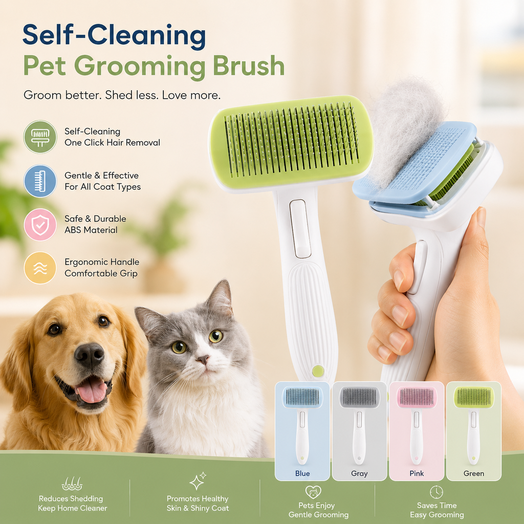 Grooming Brush For Dogs And Cats
